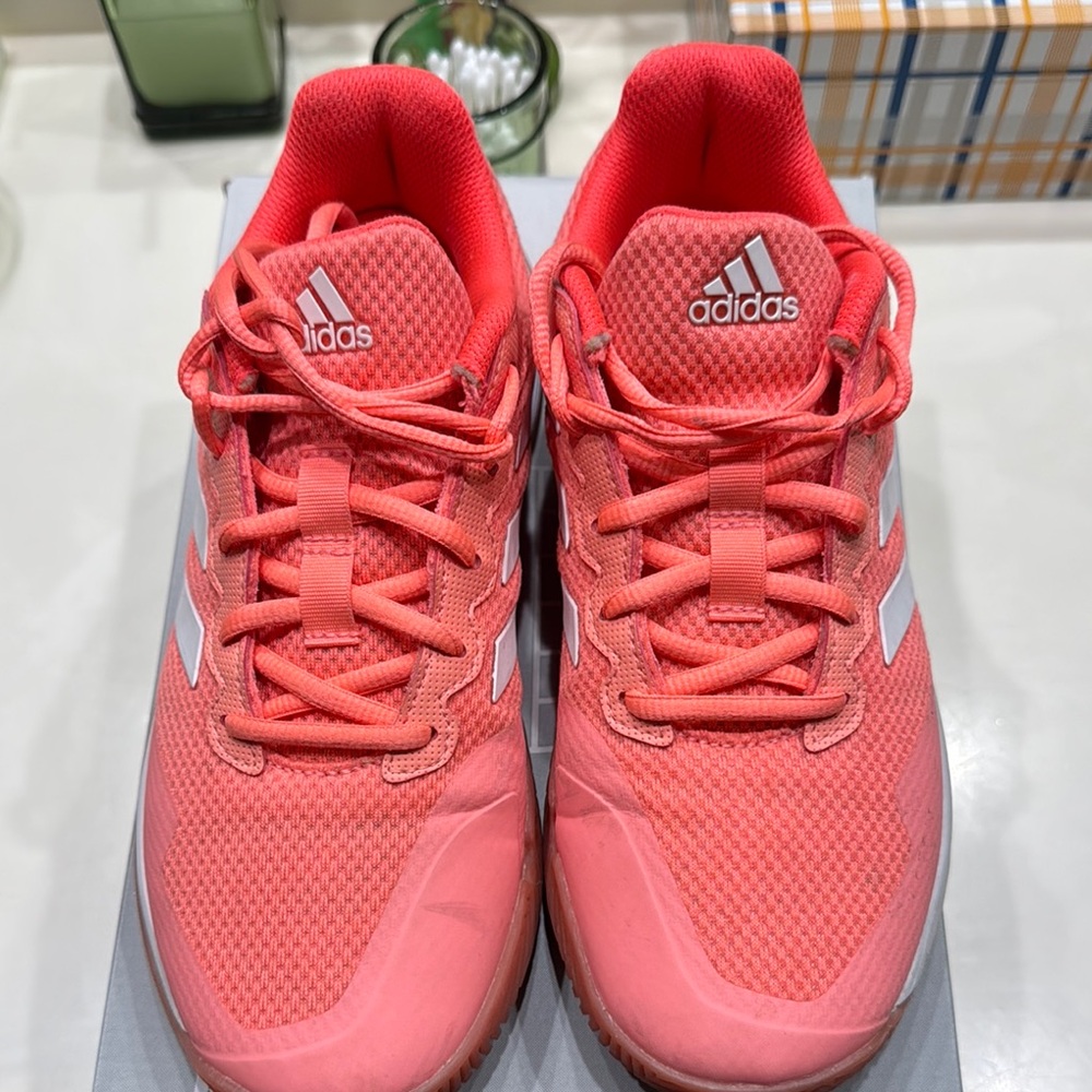 Adidas Pink Athletic Shoes with Breathable Mesh